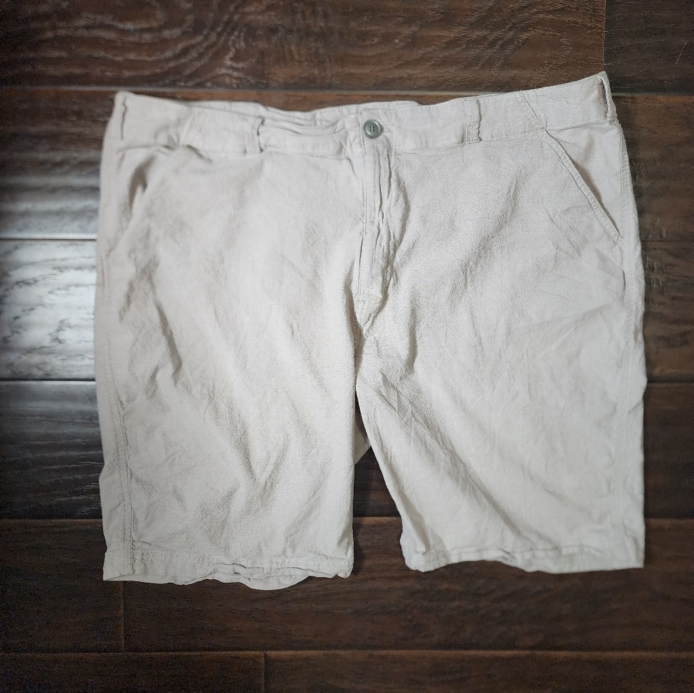 Paulo Solari Modern Fit Womens Khaki Shorts